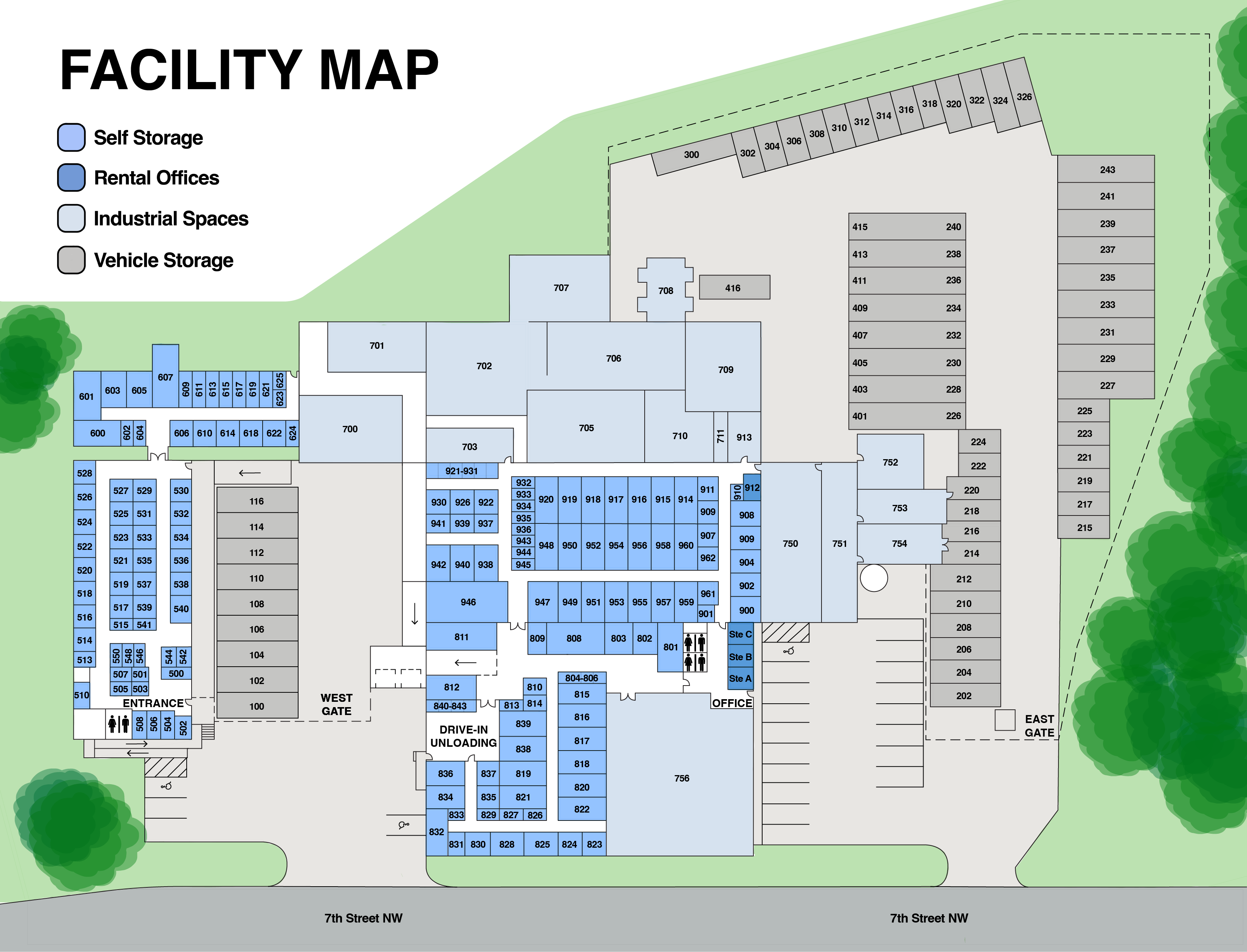 Facility Map High Resolution